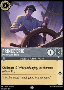 Prince Eric - Dashing and Brave - The First Chapter (Common) [1TFC-187]