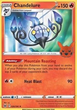 Chandelure - Trick or Trade 2023 (Promo) [BOO23-LOR 026]