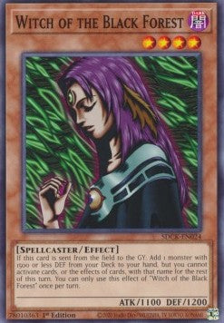 Witch of the Black Forest - Structure Deck: The Crimson King (Common) [SDCK-024]