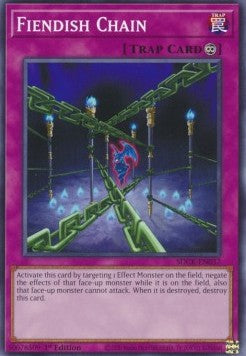 Fiendish Chain - Structure Deck: The Crimson King (Common) [SDCK-037]