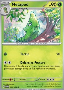 Metapod - 151 (Common) [MEW-011]