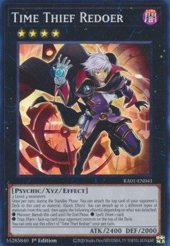 Time Thief Redoer (V.1 - Super Rare) - 25th Anniversary Rarity Collection (Super Rare) [RA01-041]
