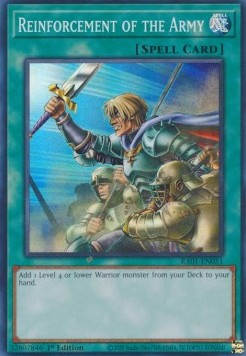 Reinforcement of the Army (V.1 - Super Rare) - 25th Anniversary Rarity Collection (Super Rare) [RA01-051]