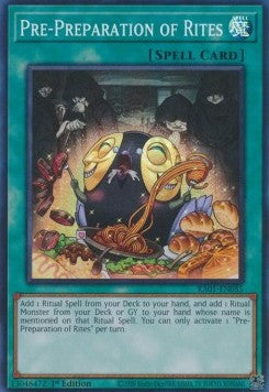 Pre-Preparation of Rites (V.1 - Super Rare) - 25th Anniversary Rarity Collection (Super Rare) [RA01-055]