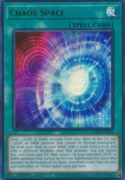 Chaos Space (V.2 - Ultra Rare) - 25th Anniversary Rarity Collection (Ultra Rare) [RA01-065]