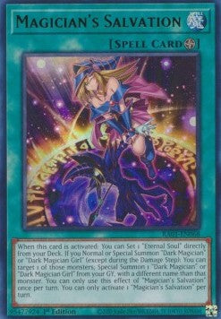Magician's Salvation (V.2 - Ultra Rare) - 25th Anniversary Rarity Collection (Ultra Rare) [RA01-068]