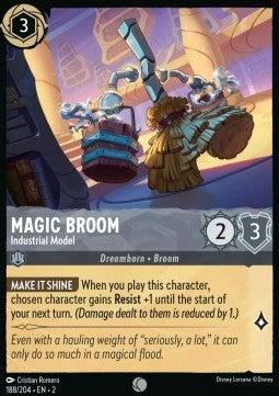 Magic Broom - Industrial Model - Rise of the Floodborn (Common) [2ROF-188]