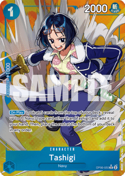 Tashigi (OP06-050) (V.2) - Wings of the Captain (Alternate Art) [OP06-050]