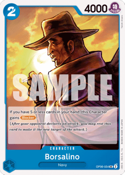 Borsalino (OP06-054) - Wings of the Captain (Uncommon) [OP06-054]