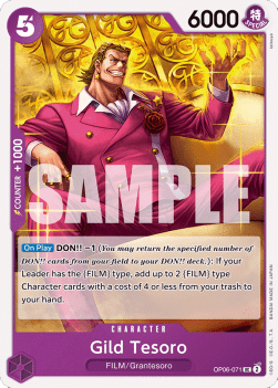 Gild Tesoro (OP06-071) - Wings of the Captain (Uncommon) [OP06-071]
