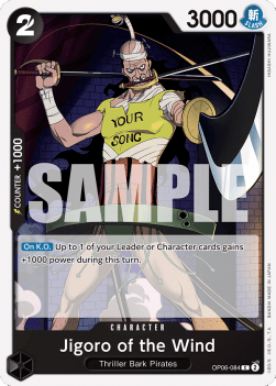 Jigoro of the Wind (OP06-084) - Wings of the Captain (Common) [OP06-084]