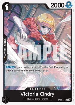 Victoria Cindry (OP06-091) - Wings of the Captain (Uncommon) [OP06-091]