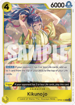 Kikunojo (OP06-104) - Wings of the Captain (Rare) [OP06-104]