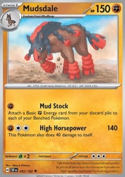 Mudsdale - Temporal Forces (Uncommon) [TEF-092]