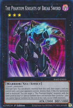 The Phantom Knights of Break Sword (V.1 - Super Rare) - 25th Anniversary Rarity Collection II (Super Rare) [RA02-035]