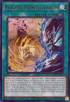 Peaceful Planet Calarium (V.2 - Ultra Rare) - 25th Anniversary Rarity Collection II (Ultra Rare) [RA02-074]