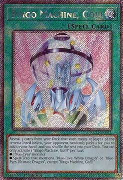 Bingo Machine, Go!!! (V.4 - Platinum Secret Rare) - 25th Anniversary Rarity Collection II (Platinum Secret Rare) [RA02-062]