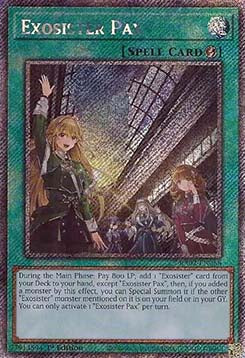 Exosister Pax (V.4 - Platinum Secret Rare) - 25th Anniversary Rarity Collection II (Platinum Secret Rare) [RA02-066]