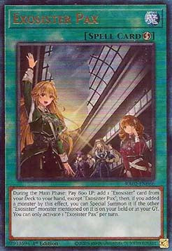 Exosister Pax (V.7 - Ultimate Rare) - 25th Anniversary Rarity Collection II (Ultimate Rare) [RA02-066]