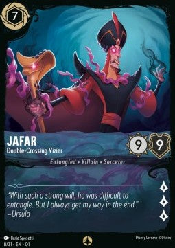 Jafar - Double-Crossing Vizier - Illumineer's Quest: Deep Trouble (Quest) [QU1-8]