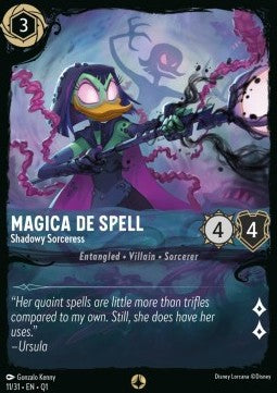 Magica De Spell - Shadowy Sorceress - Illumineer's Quest: Deep Trouble (Quest) [QU1-11]