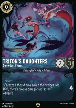 Triton's Daughters - Discordant Chorus - Illumineer's Quest: Deep Trouble (Quest) [QU1-16]