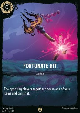 Fortunate Hit - Illumineer's Quest: Deep Trouble (Quest) [QU1-21]