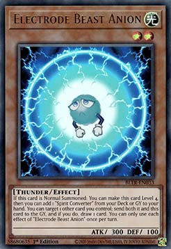 Electrode Beast Anion - Battles of Legend: Terminal Revenge (Ultra Rare) [BLTR-033]