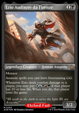 Ezio Auditore da Firenze (V.3) - Universes Beyond: Assassin's Creed: Extras (Mythic) [XACR-203]