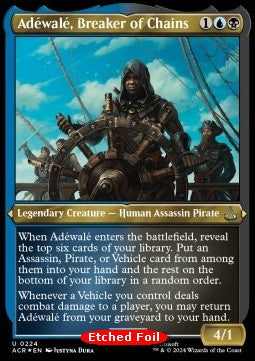 Adéwalé, Breaker of Chains (V.2) - Universes Beyond: Assassin's Creed: Extras (Uncommon) [XACR-224]