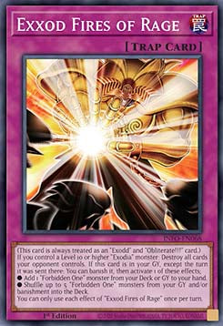 Exxod Fires of Rage - The Infinite Forbidden (Super Rare) [INFO-068]