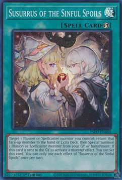 Susurrus of the Sinful Spoils - The Infinite Forbidden (Super Rare) [INFO-060]