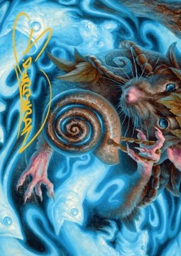 Art Series: Mind Spiral (V.2) - Bloomburrow: Extras (Tip Card) [XBLB-A08]