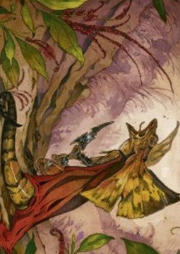 Art Series: Hired Claw (V.1) - Bloomburrow: Extras (Tip Card) [XBLB-A39]