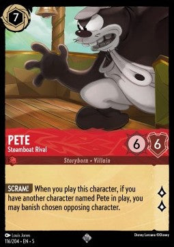 Pete - Steamboat Rival - Shimmering Skies (Super Rare) [5SSK-116]