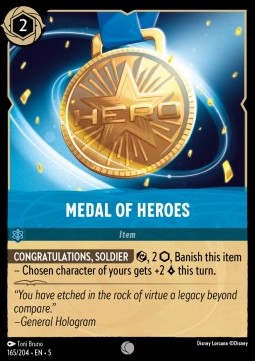 Medal of Heroes - Shimmering Skies (Common) [5SSK-165]