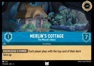 Merlin's Cottage - The Wizard's Home - Shimmering Skies (Uncommon) [5SSK-170]