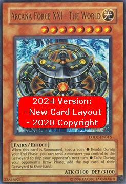 Arcana Force XXI - The World (V.2 - Ultra Rare) - Light of Destruction (Ultra Rare) [LODT-016]