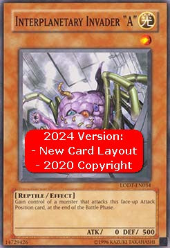 Interplanetary Invader "A" (V.2 - Common) - Light of Destruction (Common) [LODT-034]