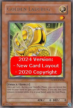 Golden Ladybug (V.2 - Rare) - Light of Destruction (Rare) [LODT-036]