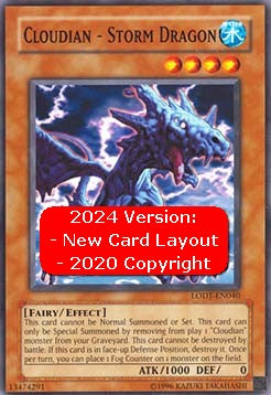 Cloudian - Storm Dragon (V.2 - Common) - Light of Destruction (Common) [LODT-040]