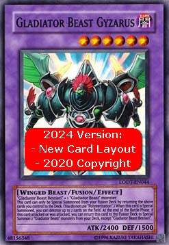 Gladiator Beast Gyzarus (V.2 - Super Rare) - Light of Destruction (Super Rare) [LODT-044]
