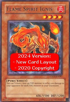 Flame Spirit Ignis (V.2 - Rare) - Light of Destruction (Rare) [LODT-087]