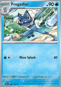 Frogadier - Stellar Crown (Uncommon) [SCR-040]