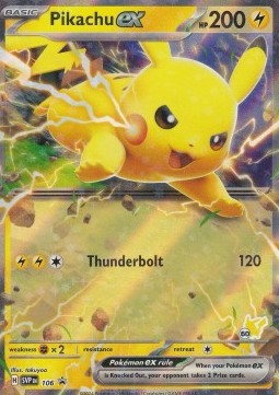 Pikachu ex - Battle Academy 2024 (Fixed) [BA24-P60]