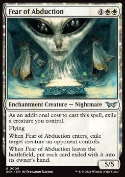 Fear of Abduction - Duskmourn: House of Horror (Uncommon) [DSK-9]