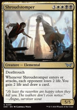 Shroudstomper - Duskmourn: House of Horror (Uncommon) [DSK-233]
