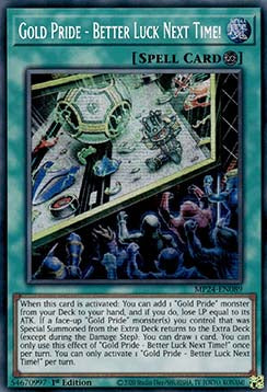 Gold Pride - Better Luck Next Time! - 25th Anniversary Tin: Dueling Mirrors (Secret Rare) [MP24-089]