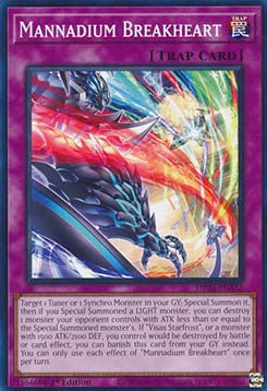 Mannadium Breakheart - 25th Anniversary Tin: Dueling Mirrors (Common) [MP24-352]