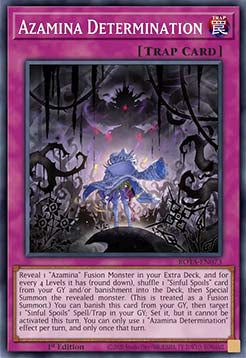 Azamina Determination - Rage of the Abyss (Common) [ROTA-073]